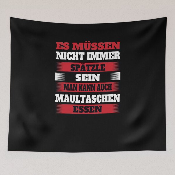 Item preview, Eating Spaetzle Vs. Maultaschen - Swabia designed and sold by Schwaben Designs.