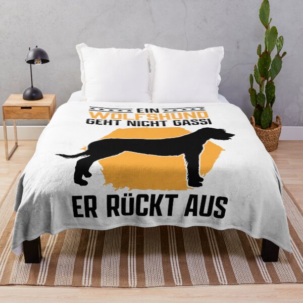 Item preview, Irish Wolfhound Dog Walking Greyhound designed and sold by madgrfx.