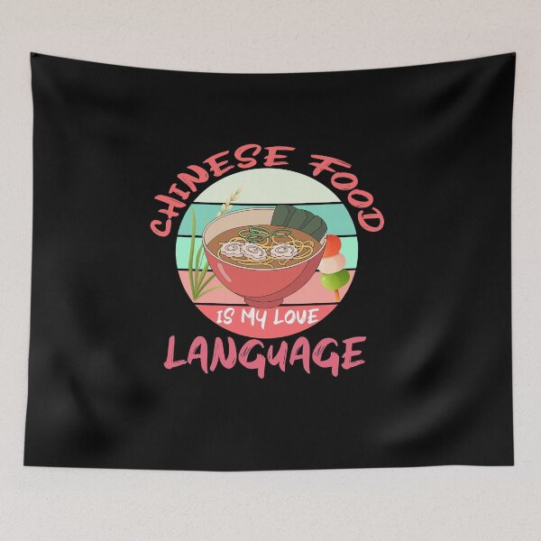 Item preview, chinese food is my love language designed and sold by AllPerfect.