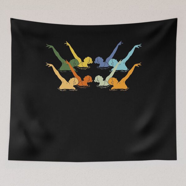 Item preview, Vintage Synchronized Swimming Artistic Swimming designed and sold by ShopTheStyle.