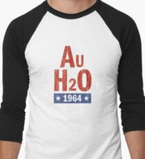 Barry Goldwater AuH2O 1964 Presidential Campaign Men's Baseball ¾ T-Shirt