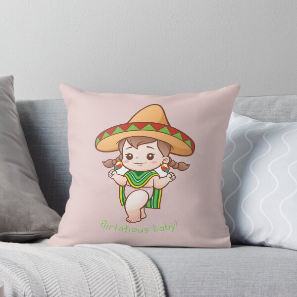 Item preview, baby from mexico little girl in diapers designed and sold by Mayne21.