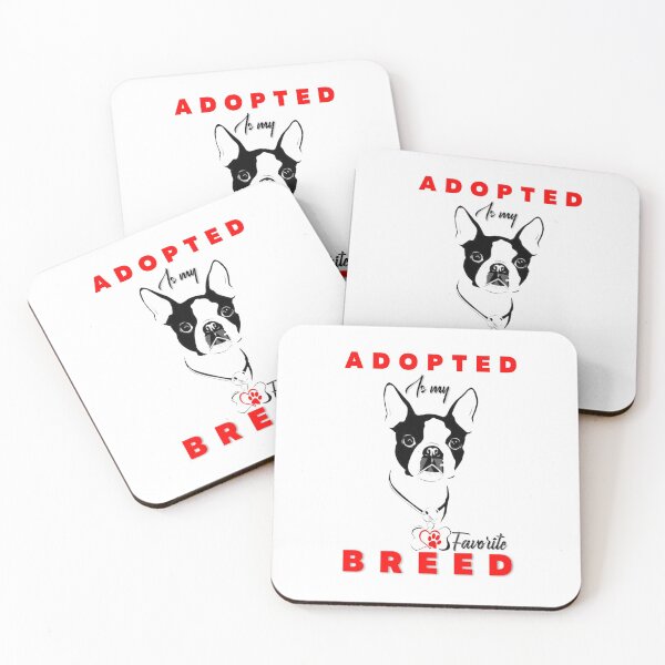Item preview, ADOPTED IS MY FAVORITE BREED designed and sold by Hussain Shirts.