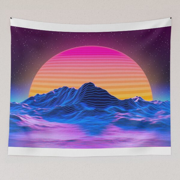 Item preview, Sunset Mountain designed and sold by LineSimplicity.