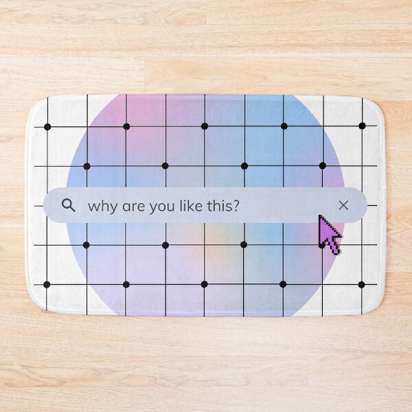 Item preview, why are you like this? aesthetic meme design designed and sold by Phiiilo.