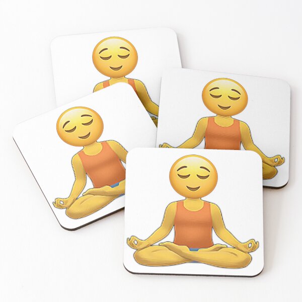 Item preview, Meditation emoji designed and sold by marjard.