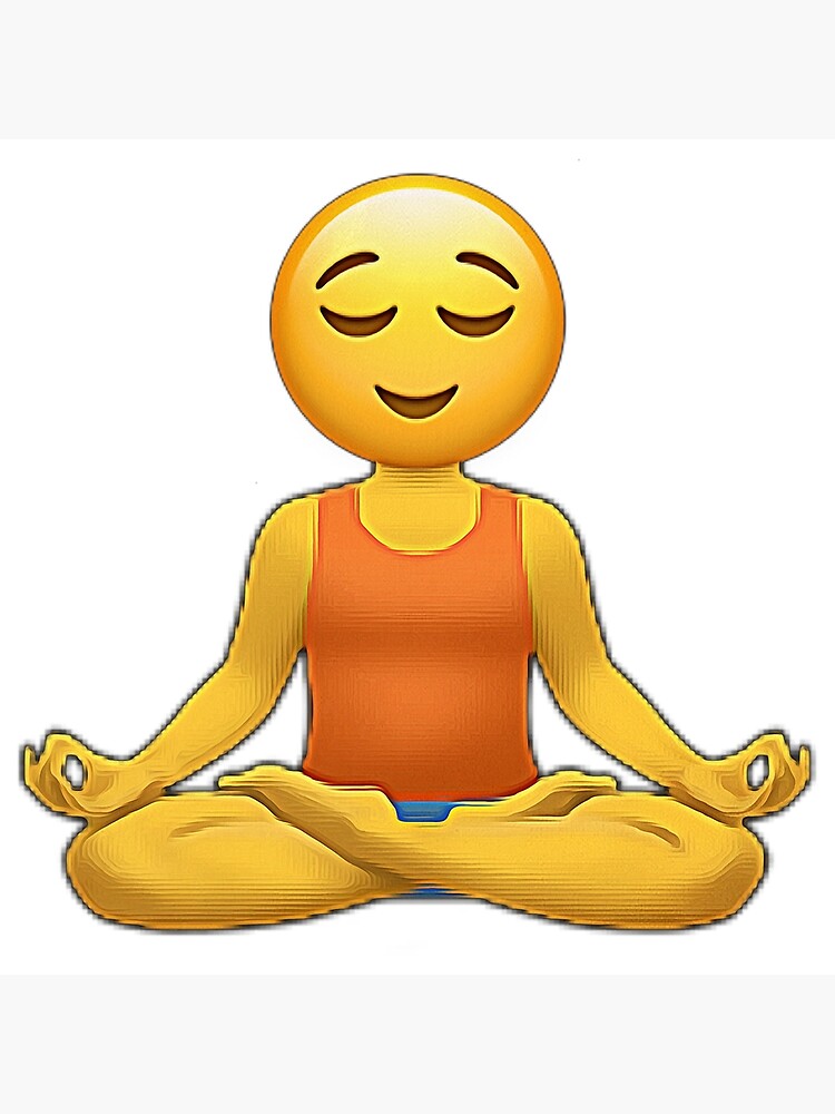 person in lotus position medium lightquot Emoji - Download for free  Iconduck