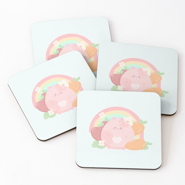 Item preview, Bulbapixel Muffin the hamster, Rainbow, strawberry and carrots designed and sold by Bulbapixell.