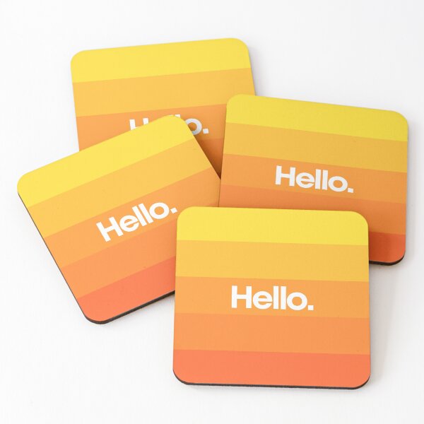 Item preview, Sunny Hello Sign in a Summer Mood designed and sold by Kostantin Stambolov.