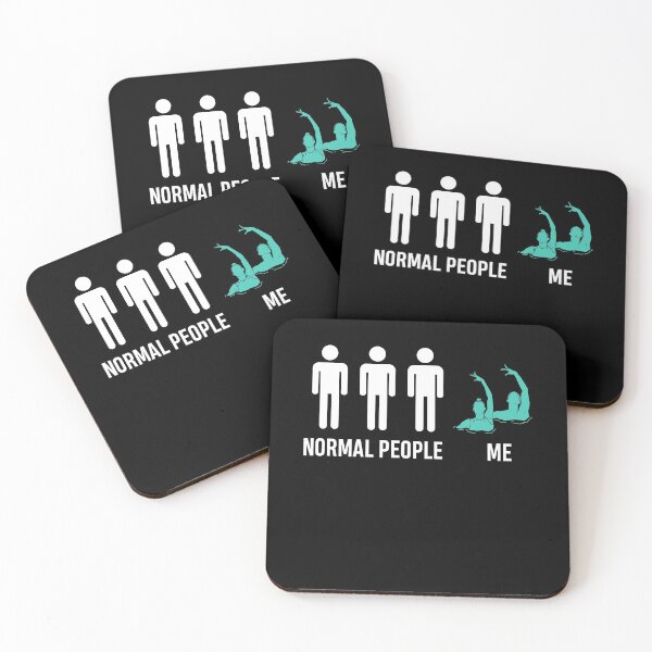 Item preview, Artistic Swimming Synchronized Swimming Normal People Me Pun designed and sold by ShopTheStyle.