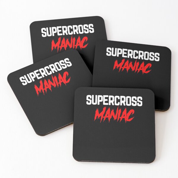 Artikelvorschau, Supercross Maniac Freestyle Motocross Motorradliebhaber entworfen und verkauft von Nessshirts.