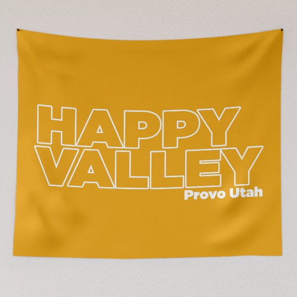 Item preview, CITY NICKNAMES - HAPPY VALLEY - PROVO UTAH designed and sold by WOOFANG.