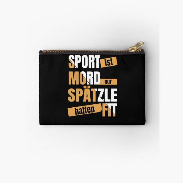 Item preview, Sport Is Murder - Only Spaetzle Keep Fit - Swabia designed and sold by Schwaben Designs.