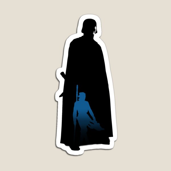 Vista previa del artículo con la obra «Rey y Darth Vader», diseñado y vendido por AmByBS.