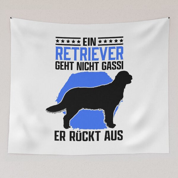 Item preview, Flat Coated Retriever ir a dar un paseo Retriever diciendo designed and sold by madgrfx.