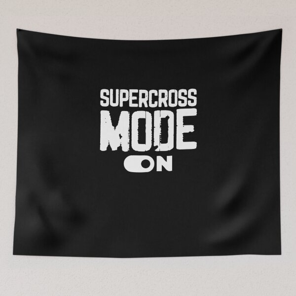 Artikelvorschau, Supercross-Modus für Freestyle Motocross-Motorradliebhaber entworfen und verkauft von Nessshirts.