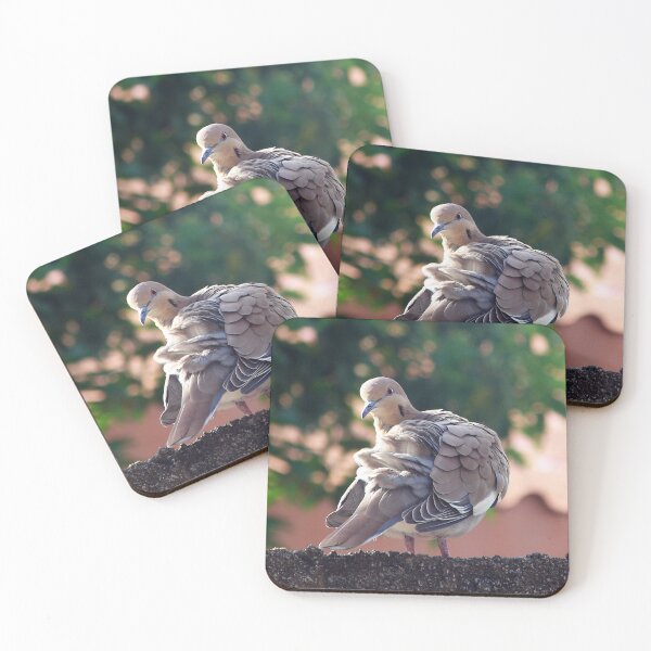 Item preview, Pigeon with ruffled feathers looking at the camera designed and sold by Elnica.