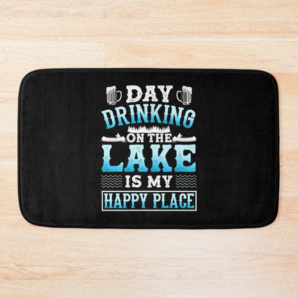 Item preview, Day Drinking On The Lake Is My Happy Place Funny Boat Pun designed and sold by ShopTheStyle.