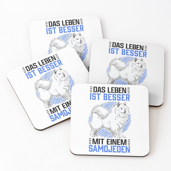 Item preview, Life with Samoyed Sled Dog Samojedenspitz designed and sold by madgrfx.