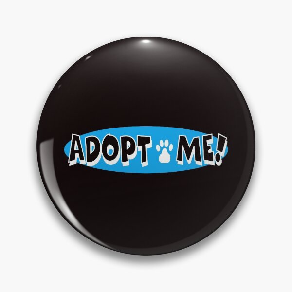 Item preview, Adopt Me! with Paw Print White + Blue designed and sold by WearWolfDesigns.