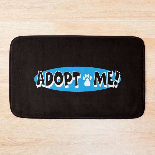 Item preview, Adopt Me! with Paw Print White + Blue designed and sold by WearWolfDesigns.