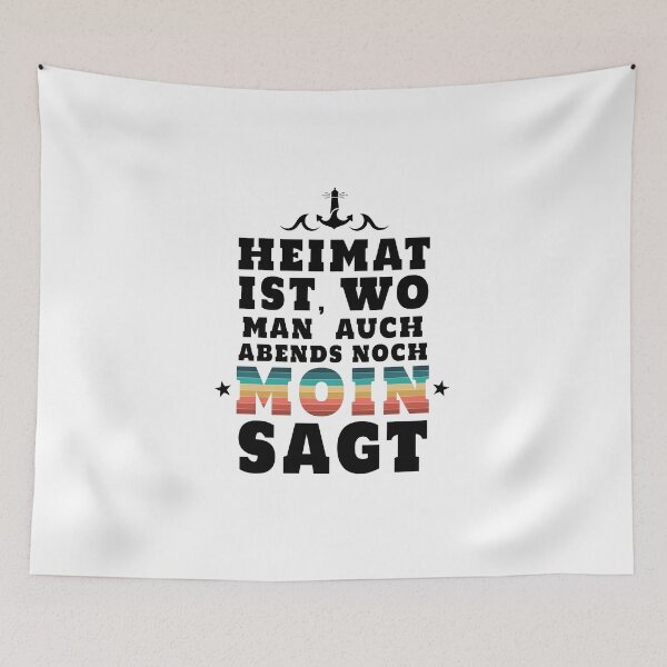 Item preview, Heimat ist wo man auch abends noch MOIN sagt designed and sold by Ibrahim Rifath.