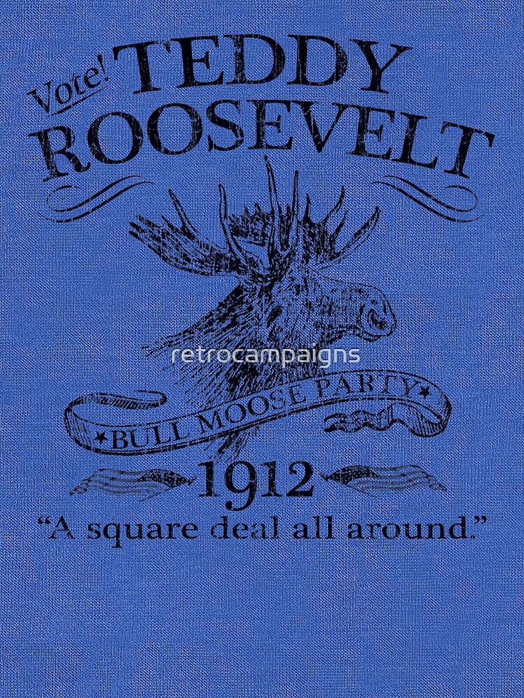 Teddy roosevelt bull moose on sale