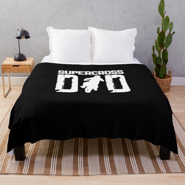 Item preview, Supercross Dad Motorcycle Lover Dirt Bike Fan Dirt Sports designed and sold by Nessshirts.