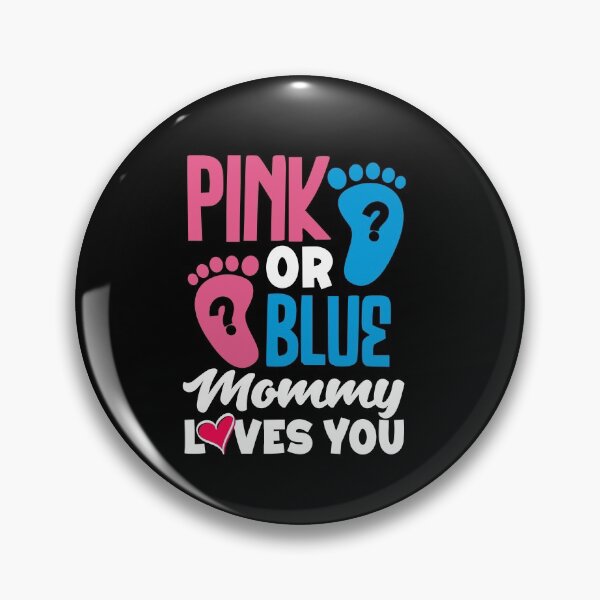 Item preview, Gender Revealing Party Ideas Pink or Blue Mommy Loves You designed and sold by ShopTheStyle.