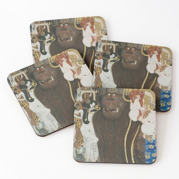 Item preview, Beethoven Frieze Painting By Gustav Klimt designed and sold by JDesigningMO.