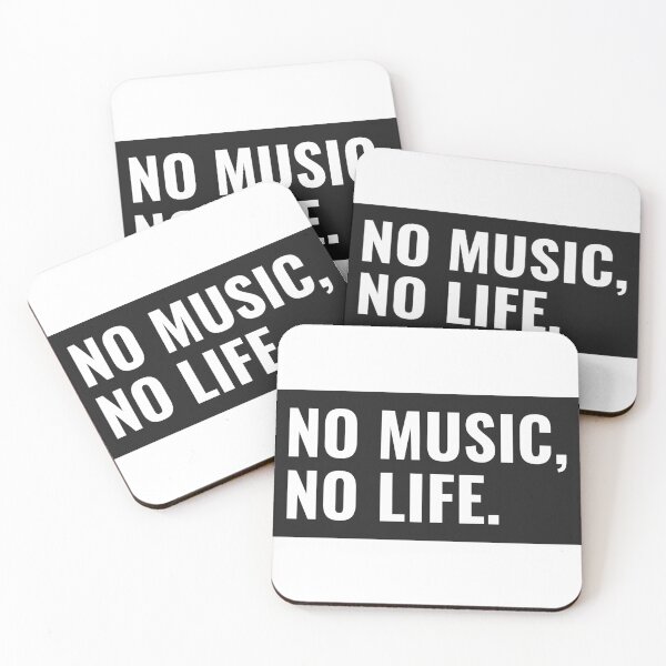 Item preview, No music , No life . designed and sold by mada-official.