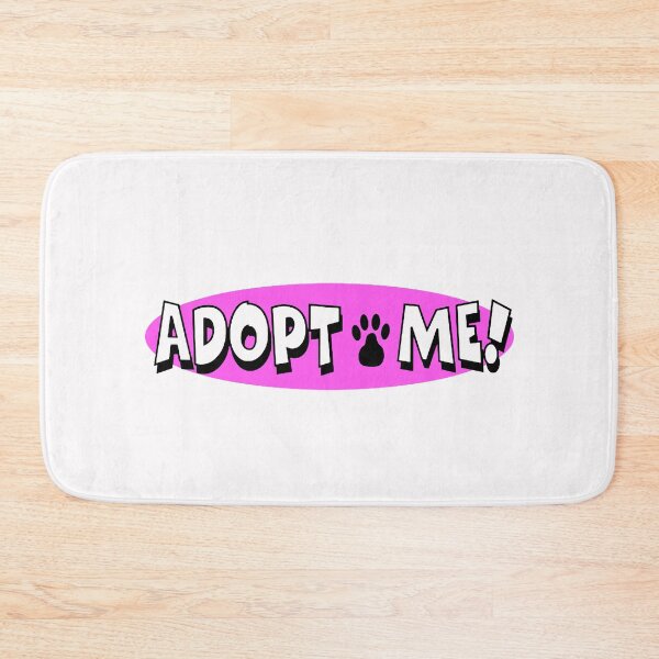 Item preview, Adopt Me! with Paw Print Black + Pink designed and sold by WearWolfDesigns.