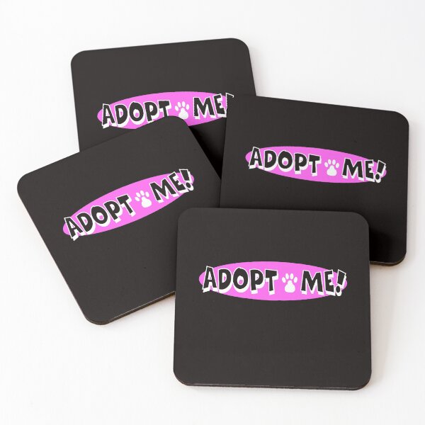 Item preview, Adopt Me! with Paw Print White + Pink designed and sold by WearWolfDesigns.