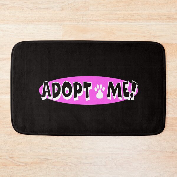 Item preview, Adopt Me! with Paw Print White + Pink designed and sold by WearWolfDesigns.