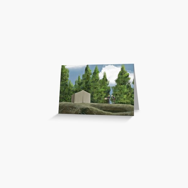 Camping Fantasy Greeting Card