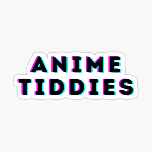 hentaii anime tiddies (titties) Sticker