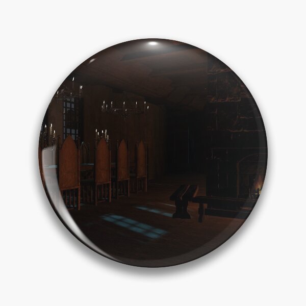 Item preview, Open fire in the medieval knight's hall designed and sold by hen-anci-worlds.