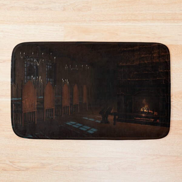 Item preview, Open fire in the medieval knight's hall designed and sold by hen-anci-worlds.