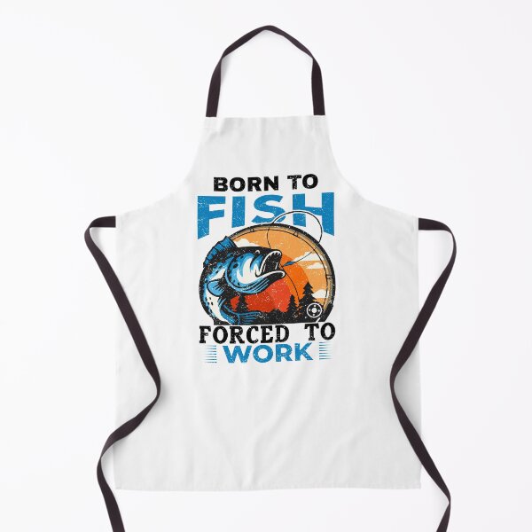 Item preview, Born To Fish Forced To Work designed and sold by infleims.