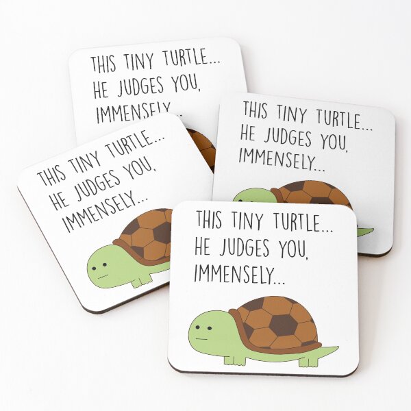 Item preview, Tiny Turtle Judges You designed and sold by SkyStract.