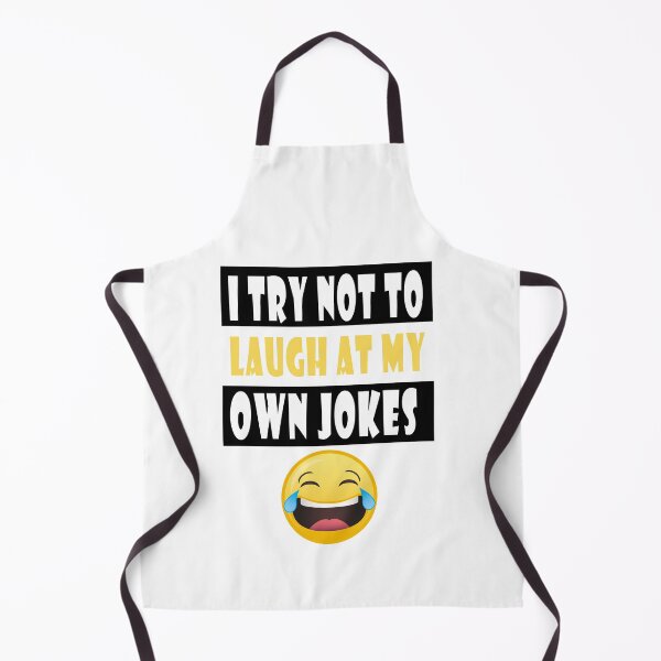 Item preview, i try not to laugh at my own jokes designed and sold by Mac Store.