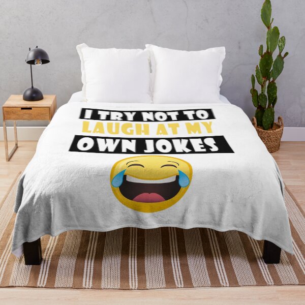 Item preview, i try not to laugh at my own jokes designed and sold by Mac Store.