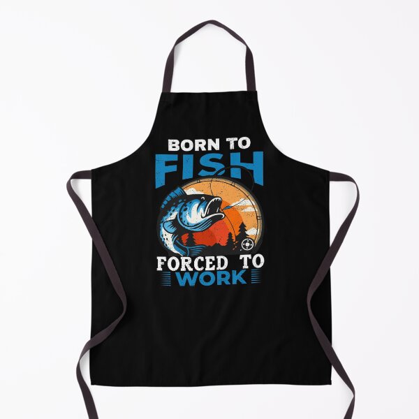 Item preview, Born To Fish Forced To Work designed and sold by infleims.