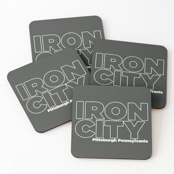 Item preview, CITY NICKNAMES - IRON CITY - PITTSBURGH PENNSYLVANIA designed and sold by WOOFANG.
