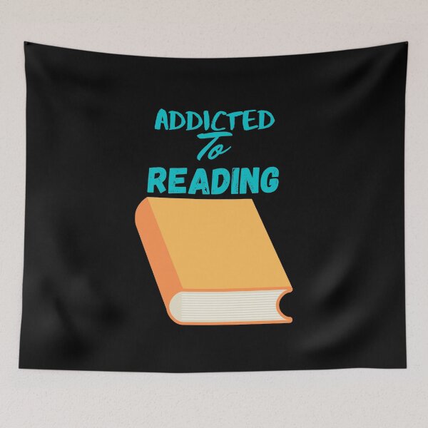 Item preview, Addicted To Reading designed and sold by AceKarDesigns.