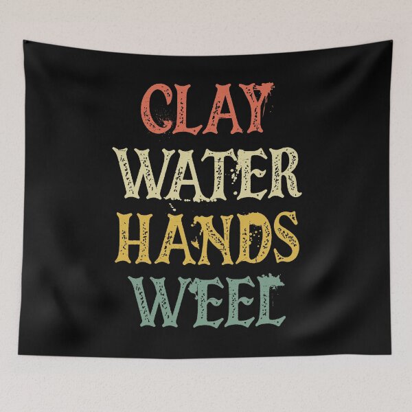 Item preview, Sculpting Clay Water Hands Weel Earthenware Pottery designed and sold by ShopTheStyle.