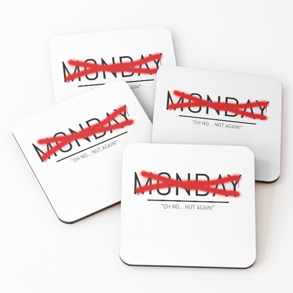 Item preview, I hate Monday, funny Monday shirt designed and sold by Alex&B.