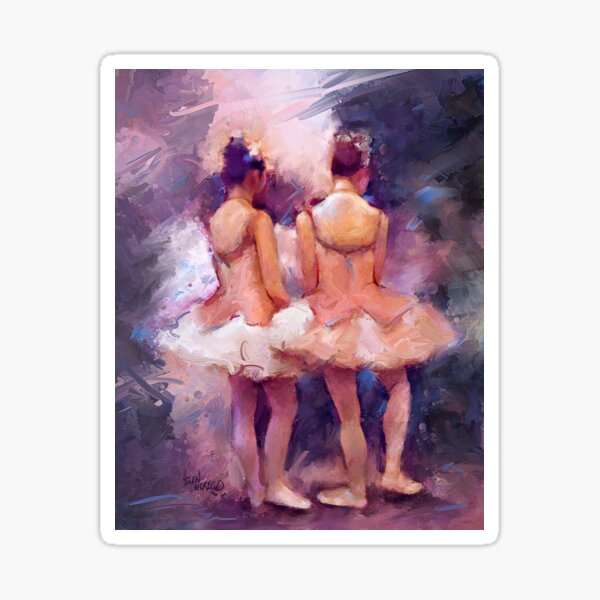 Item preview, Ballet Students designed and sold by © Helen Chierego.