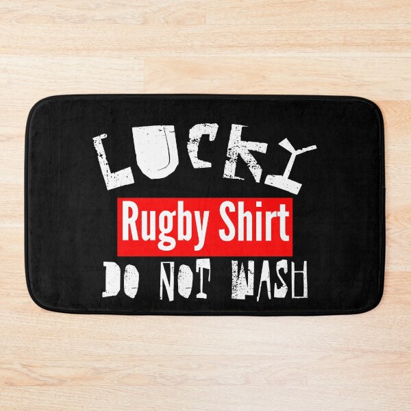 Item preview, Lucky Rugby Shirt Do Not Wash Really designed and sold by Sonatablue.