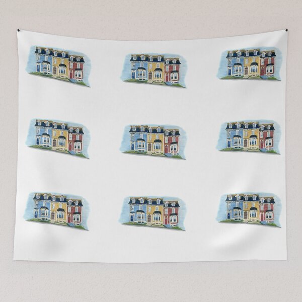 Item preview, Jellybean Row, Newfoundland designed and sold by MuskokaFox.
